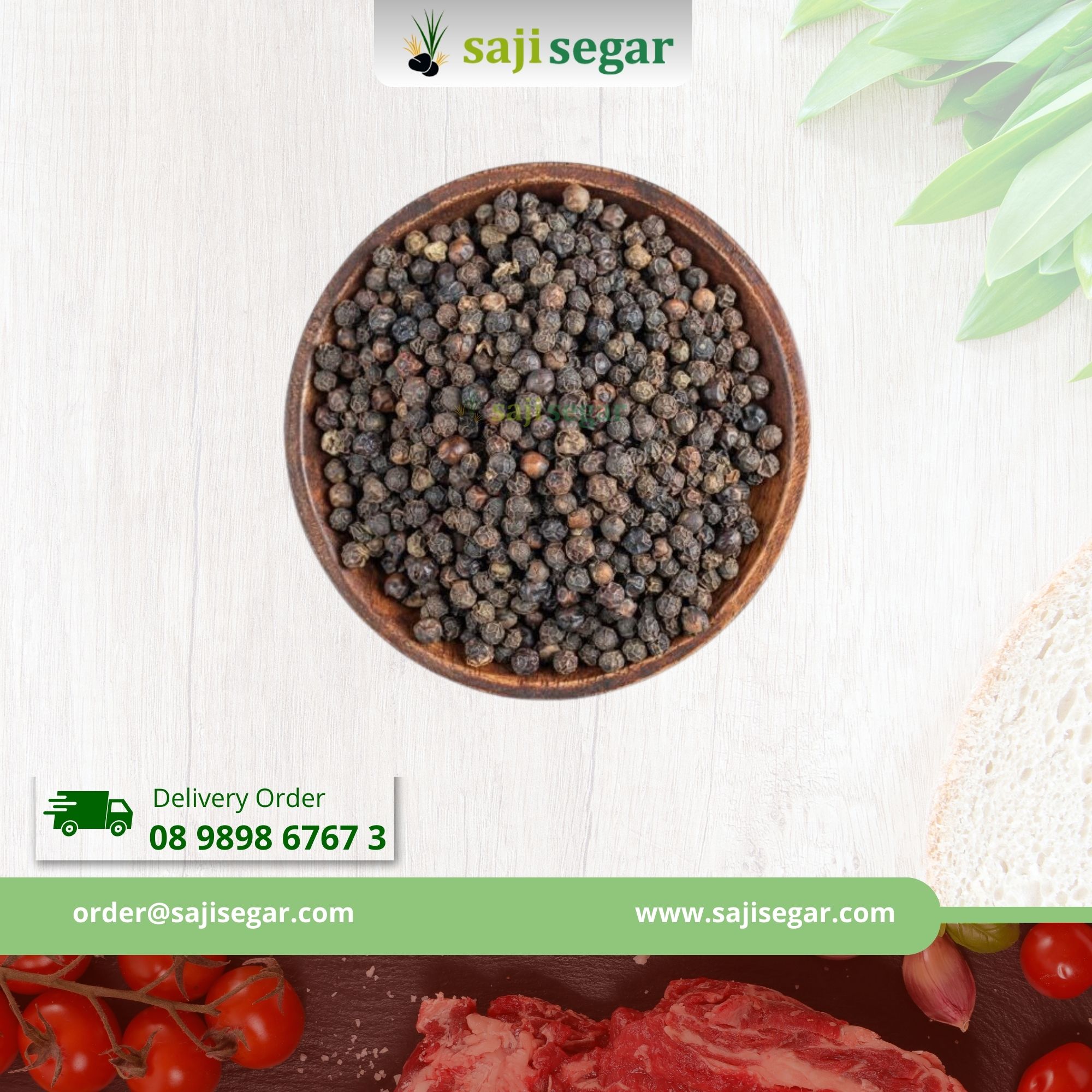 Ketumbar Hitam Asli!!! Murni Kualitas Premium - 100gr
